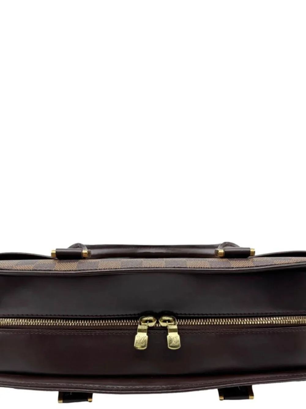 Louis Vuitton  Damier Sarria Horizontal Satchel Bag Brown